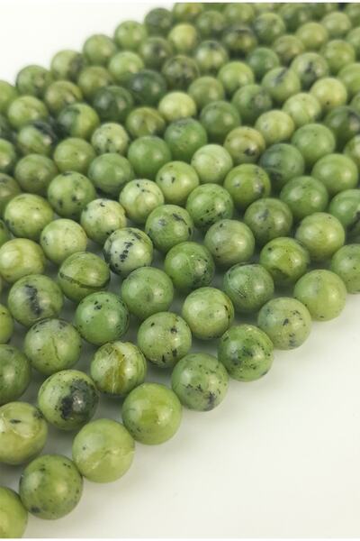 RLX BUJİTERİ حجر اليشم الطبيعي 8 مم - تصميم المجوهرات، هواية