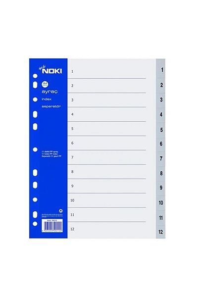 Noki 20 Pieces 1-12 Numbers Brace Seperator