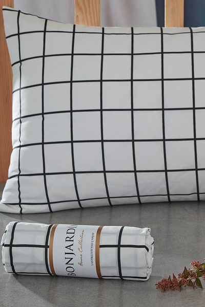 BONJARDİNHOME Single Fitted Sheet & One Pillow Case
