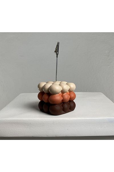 oasis decoration Three Color Large Bubble Note Holder