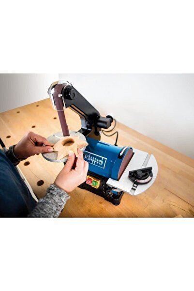 Scheppach Bts700 Tezgah Şerit Bant Disk Zımpara Makinası