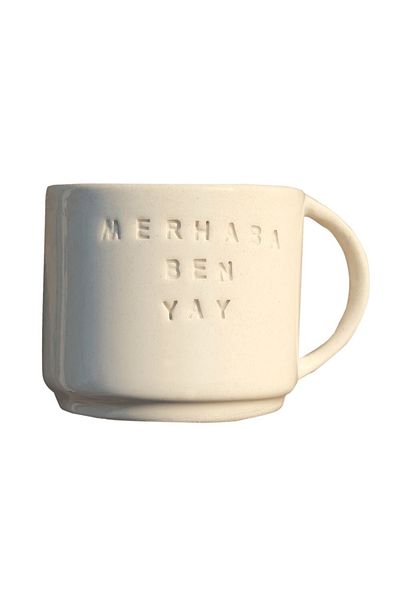 PETARYA Handmade Ceramic Zodiac Cup - Hello I am Sagittarius