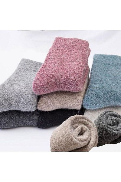 Pyjama Familya Комплект от 3 дамски чорапи от мериносова вълна