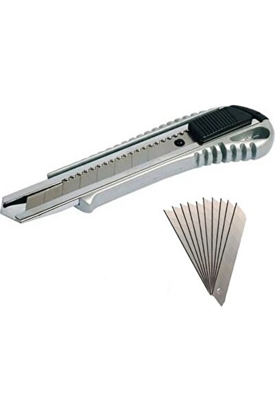 NEİKO Metal Maket Bıçağı 18 mm + Yedek Ağız