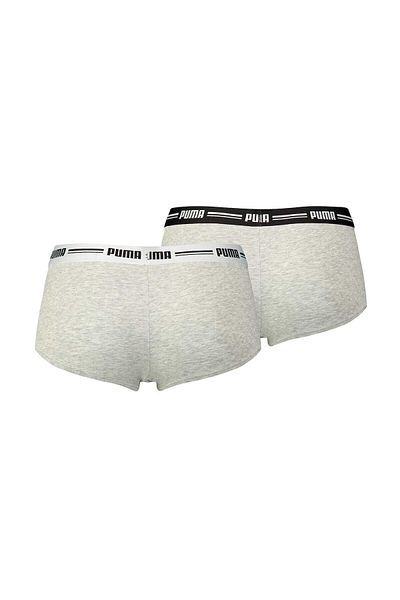 Puma Mini-Shorts für Damen – ikonischer, weicher Baumwoll-Modal-Stretch, 2er-Pack