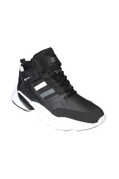 M.P. M.p Men's White High Top Thick Sole Basketball Sports Shoes