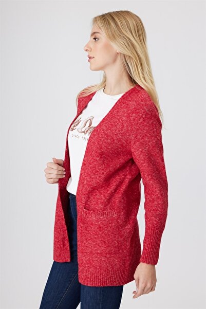 Lee Cooper Gloria Women's U. Sleeve Cardigan Pomegranate Flower