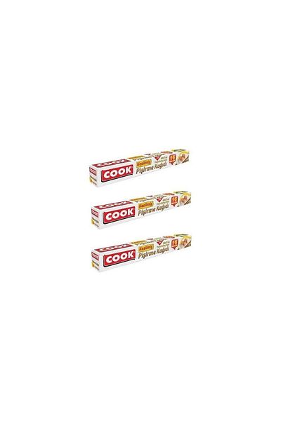 COOK Cut 42X37 cm 16 Sheets Baking Paper Set of 3