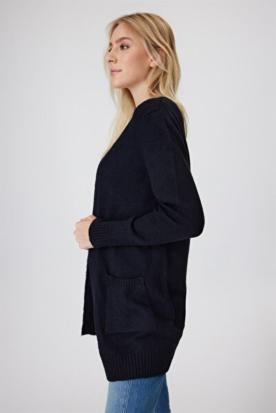 Lee Cooper Gloria Women's U-Sleeve Cardigan, Black