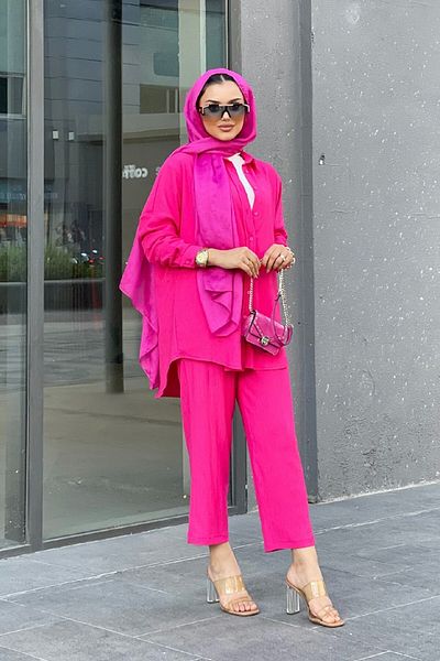 VOLT CLOTHİNG Σετ Παντελόνι Hijab - Γυναικείο