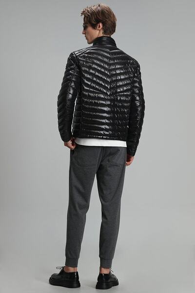 Lufian Men's Larvı Jogger Slim Fit Trousers 112190265 Dark Gray