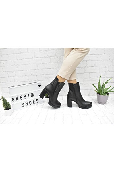 Kesim Shoes Women's Heeled Boots