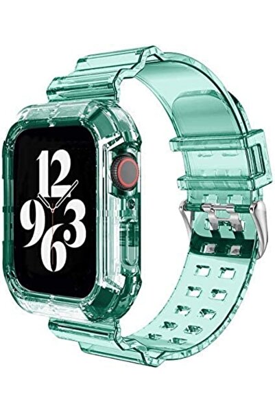 Mobilite Apple Watch 9 8 7 6 5 4 3 Se Compatible 42mm 44mm 45mm Transparent T...
