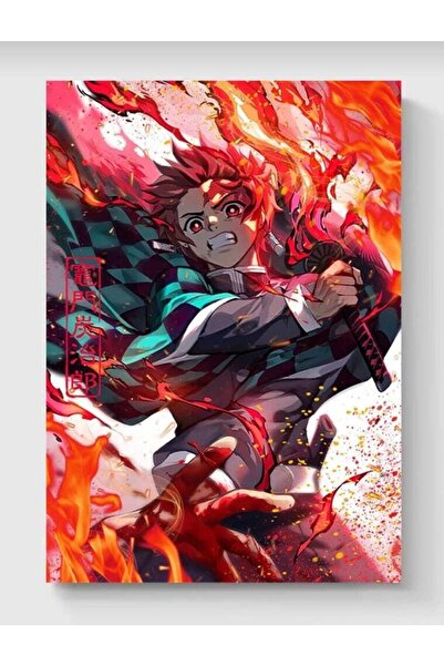 Demon Slayer Tanjiro Kamado Anime Poster - High Definition Hd Wall Poster