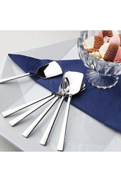 dincel çelik مجموعة من 6 ملاعق آيس كريم