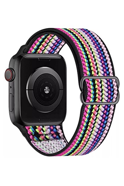 GREGOSS سوار ساعة Apple متوافق مع 38 ملم/40 ملم/41 ملم/iwatch Series 10 42 ملم/سوار معصم مريح بإبزيم