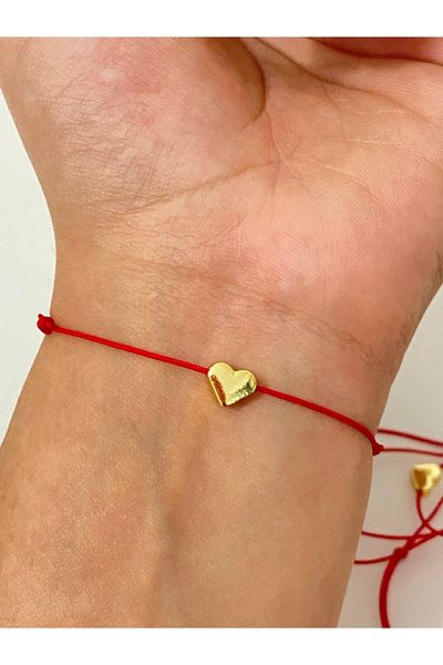yamen co Set of 5 Red Heart Friendship Bracelets