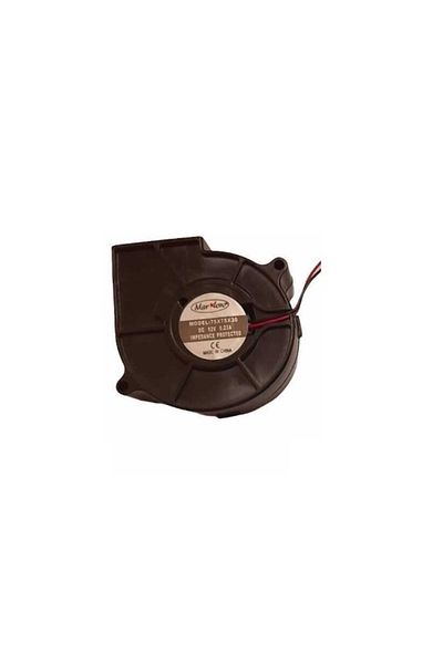 Marxlow Ic217a 75x75x30 12v DC 2 دبوس مروحة الحلزون البلاستيكية