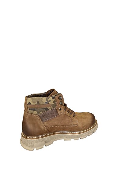 JAMES FRANCO M5926 Hakiki Deri Taba Rengi Günlük Erkek Bot