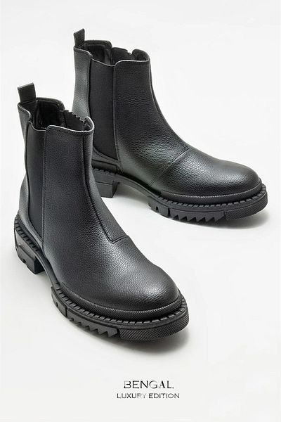 BENGAL Waterproof Guaranteed Winter Black Men's Boots
