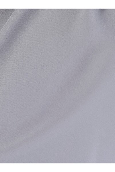 Ecardin Ανοιχτό Γκρι Κρεπ Ύφασμα - Τουρμπάνι με Ζώνη - St 091