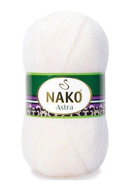 NAKO Astra No 208 White (Price for 5 Pieces)