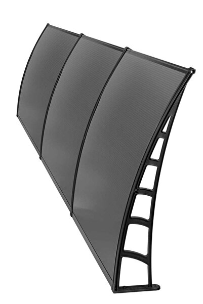 4A GROUPS 4a Kapı Üstü Pratik Plastik Sundurma 105x360 Cm - Bronz 360001-02