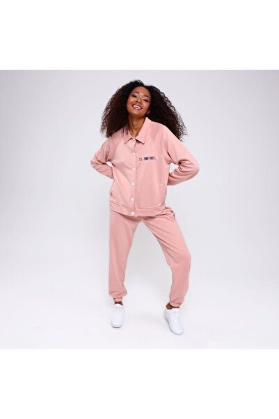 OUZ Fashion Buttoned Tracksuit Set