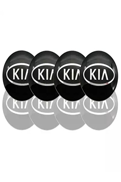 İKTUNING Kia Logolu 56 Mm Jant Göbek Stıcker