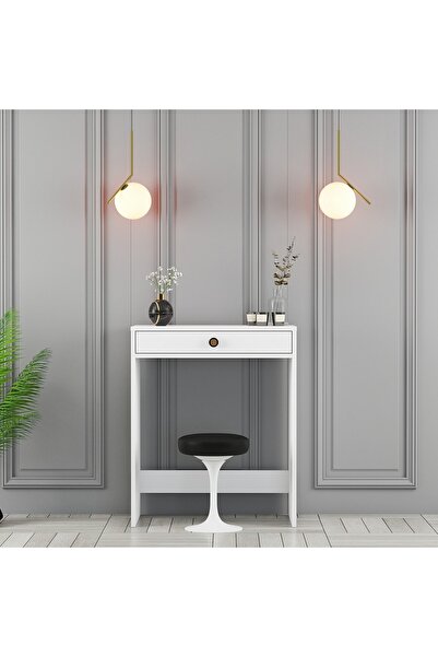 Variant Mobilya Lizbon Mini Makyaj Masası Dresuar - Beyaz