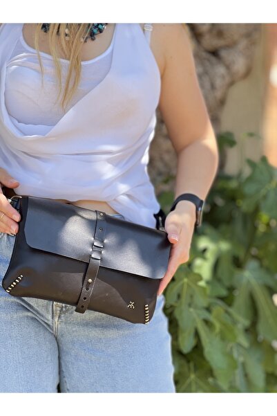 Tuvita Collection Bodrum حقيبة خصر جلدية Freebag - حقيبة يد