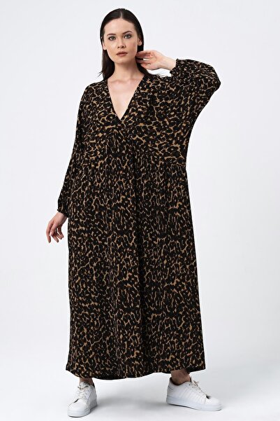 ALEXANDERGARDI Φόρεμα με μοτίβο V-λαιμόκοψη (b22-401a)