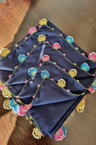 DETAY SEDYE ÖRTÜLERİ Iğne Oyası Yazma Cenk