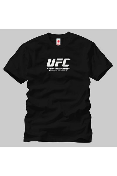 Built By Crazy Μπλουζάκι Unisex με λογότυπο Ufc