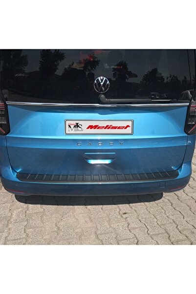 Meliset Volksvagen Caddy Arka Tampon Eşiği Mat Siyah 2021 Ve Sonrası Uyumlu