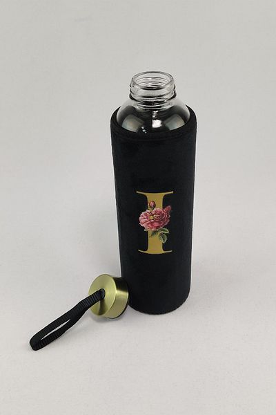 Digithome H2o 600 ml Glass Flask with Letter I – H2o88620 C1-1-18