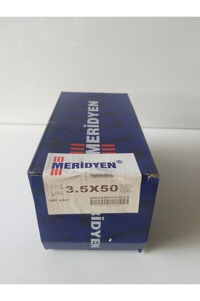 Meridyen Sunta Vidası 3.5x50 500 Adet