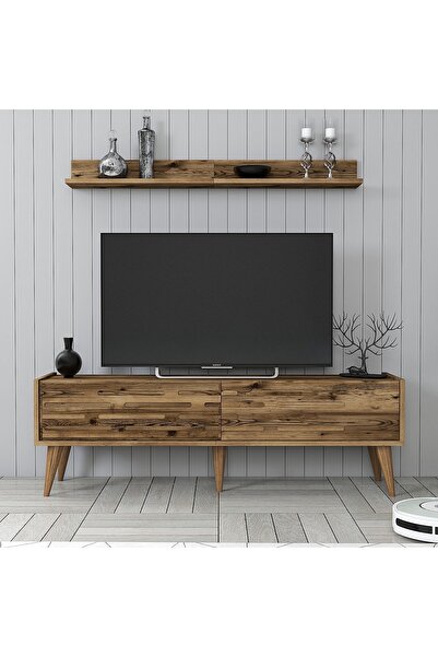 Variant Mobilya Valensiya 140cm Tv Ünitesi - Ceviz