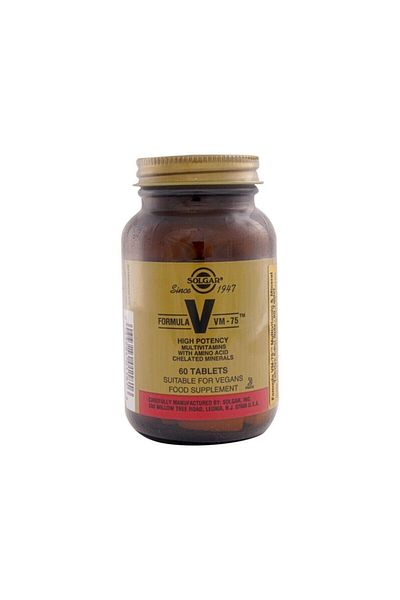 Solgar Formula Vm - Pack of 75 60 Tablets