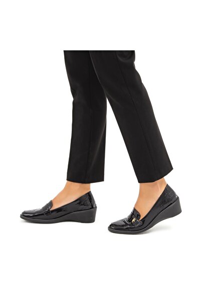 Tamer Tanca Women's Leather Loafer Shoes 759 3228 Bn Ayk Sk22/23