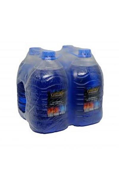 Powerten Oto Yazlık Cam Suyu 5 Litre 4 Adet | Pembe Renk, 1 Koli