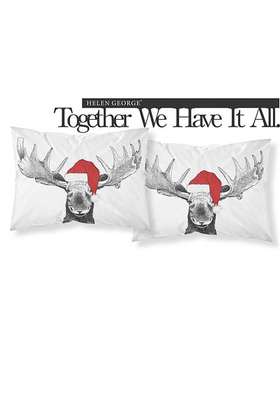 Helen George Dasher Pillow Case