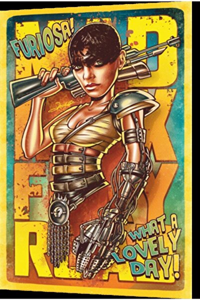 Hayat Poster Poster retro din lemn Mad Max Cinema