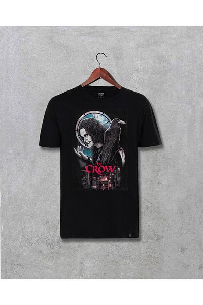 Darkia Μπλουζάκι Unisex με τυπωμένο ειδικό σχέδιο The Crow Movie
