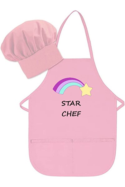 LIWOGY Șorț de bucătar pentru copii/șorț pentru activități școlare/bucătar/șo...