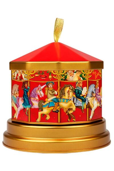 WINDEL Carousel Music Box Christmas World Chocolate - Atlıkarınca Müzik Kutulu Noel Dünyası Çikolata 150 G