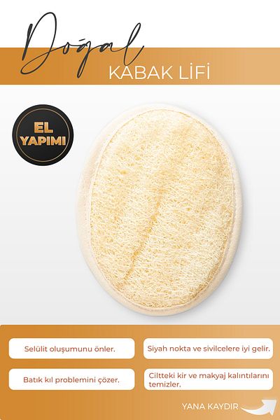 Smoothly Natural Pumpkin Fiber Preventing Ingrown Formation