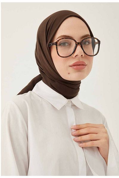 Mides scarf Βαμβακερό σάλι Cazz Bitter Brown