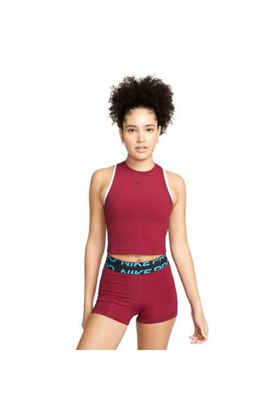 Nike W Np Dri-fit Grx Crp Tank Nfs Kadın Kırmızı Günlük Stil Atlet Dr7743-693