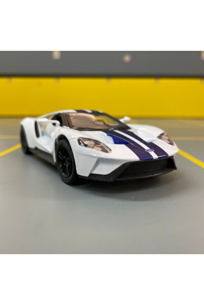 Kinsmart 2017 Ford Gt 1/36 Ölçek Diecast Metal Model Araba Çek Bırak Araba Oy...